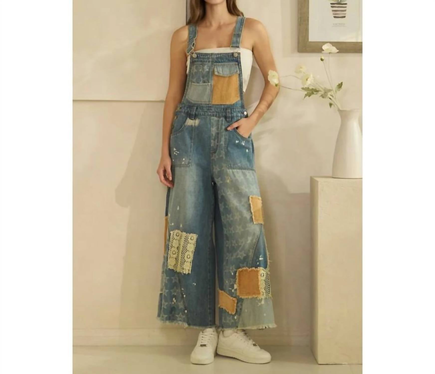Oli & Hali - Patchwork Overalls