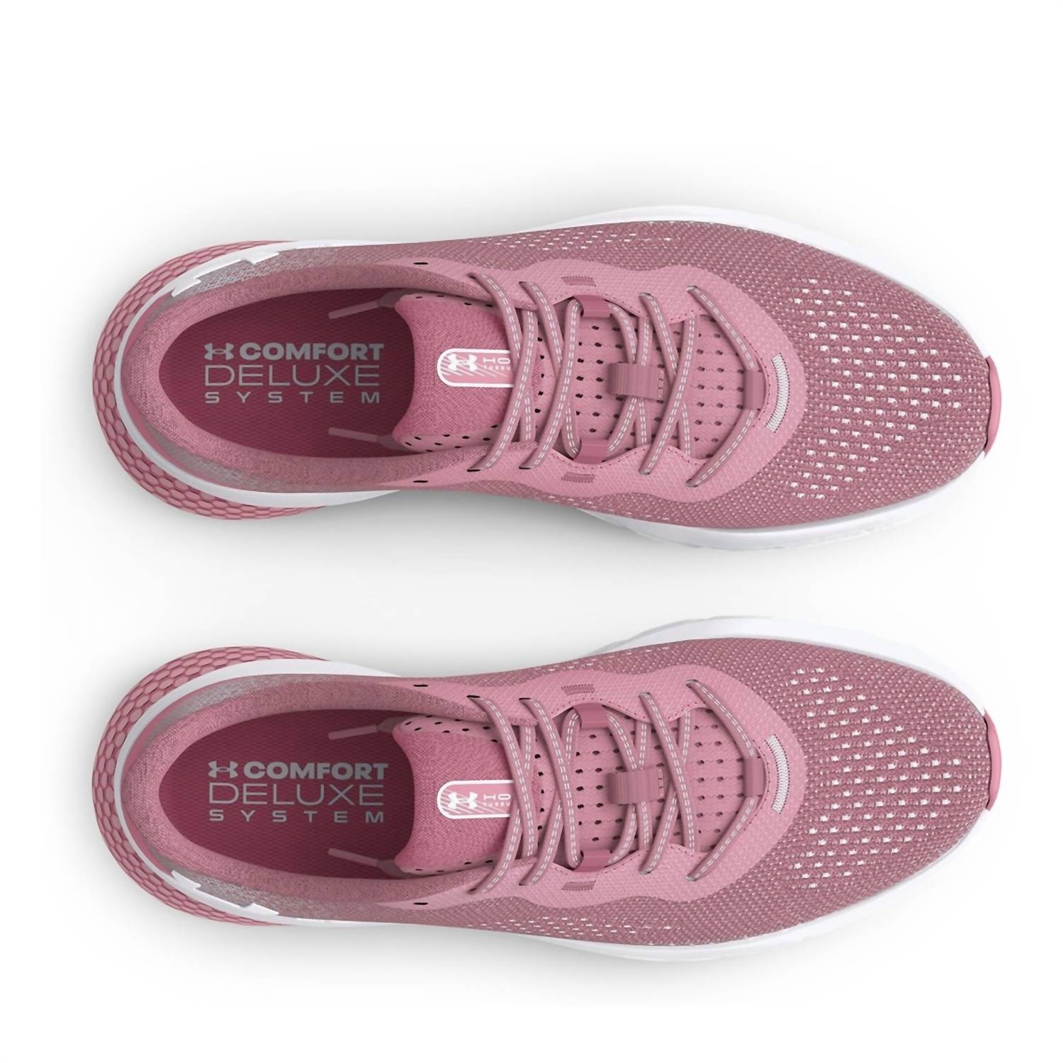 UNDER ARMOUR Women's Hovrâ Turbulence 2 Sneakers in pink rose - women's sneaker - alternate view