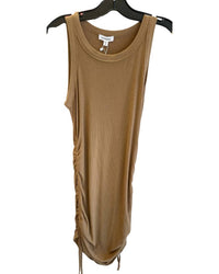 Mittoshop - Women's Rib Ruched Side Tank Dress