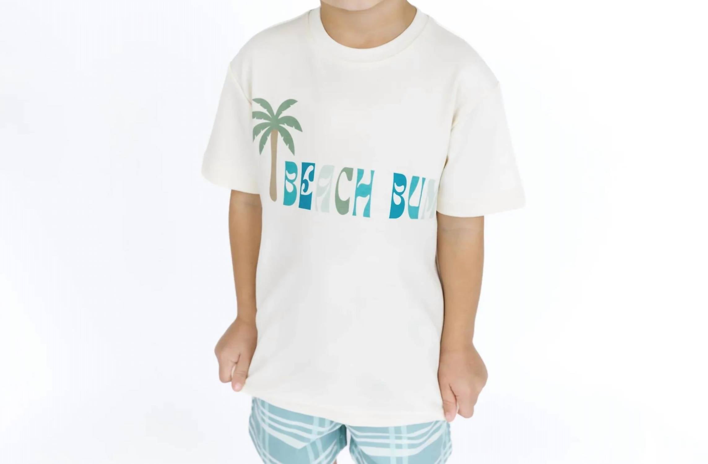 Emerson And Friends - Boy's Beach Bum Cotton Short Sleeve Shirt