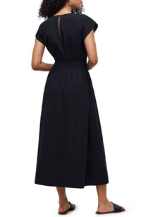 Madewell - Smocked Waist Midi Dress
