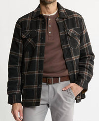 Jachs New York - Thermal Lined Wool Blend Shirt Jacket