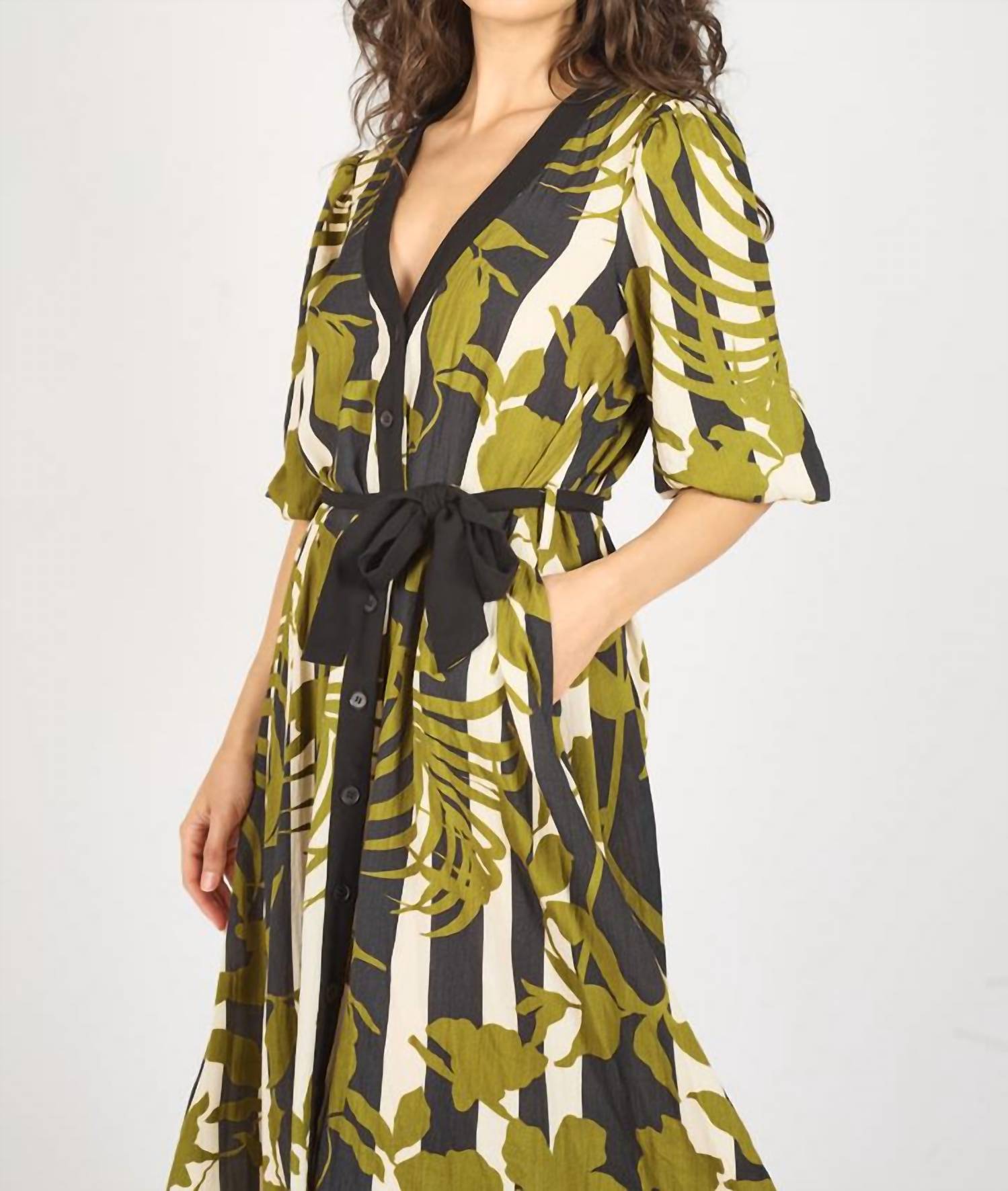 Traffic People - Archive Poppy Midi Dress