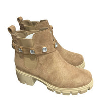 Olem - Women's Diamond Suede Ankle Boots