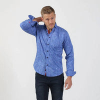Eight X - Two Colors Dots Button Down Shirt