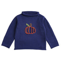 Mudpie - Girl's Pumpkin Rollneck Sweater