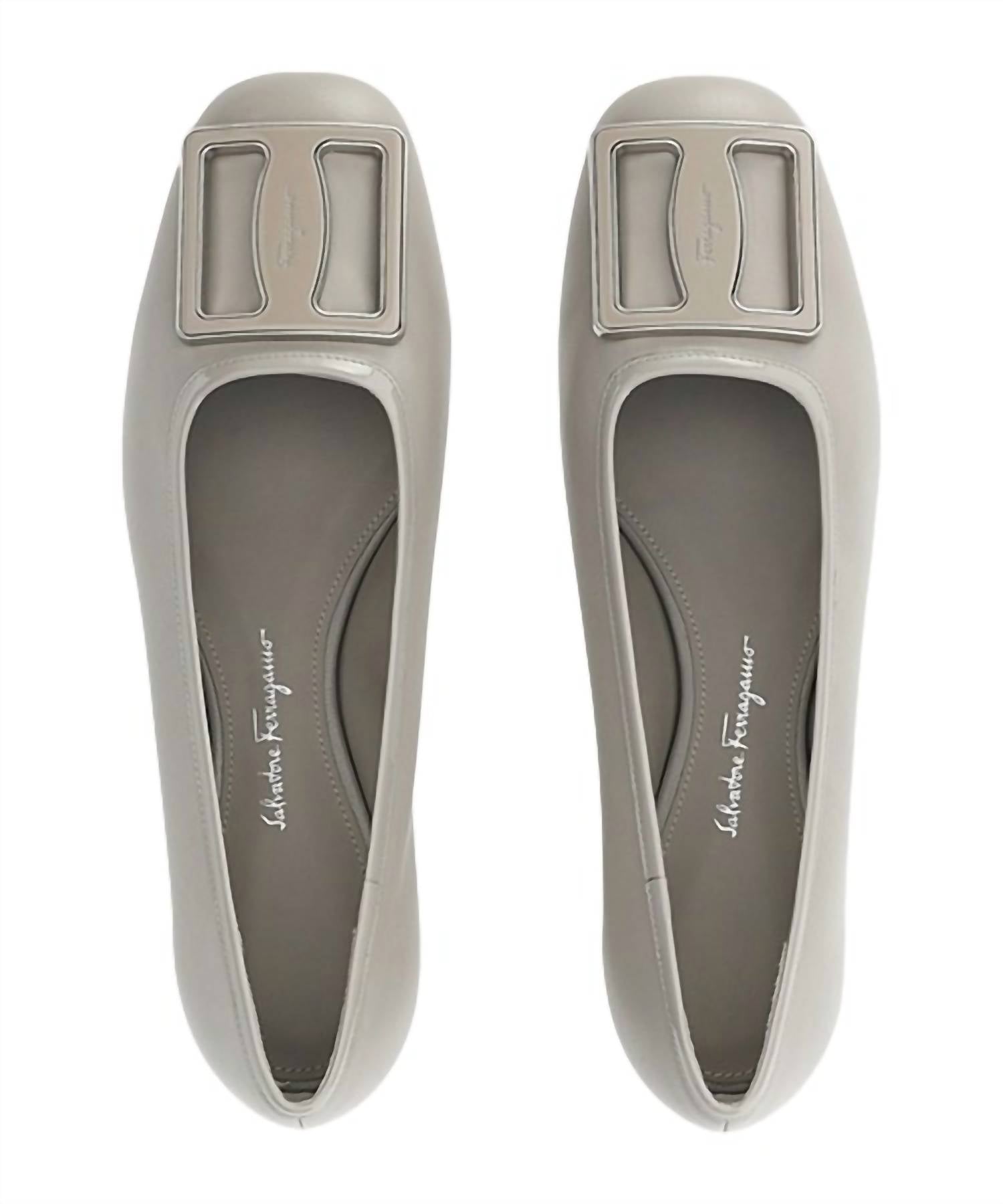 Salvatore Ferragamo - Women's Chunky Buckle Ballet
