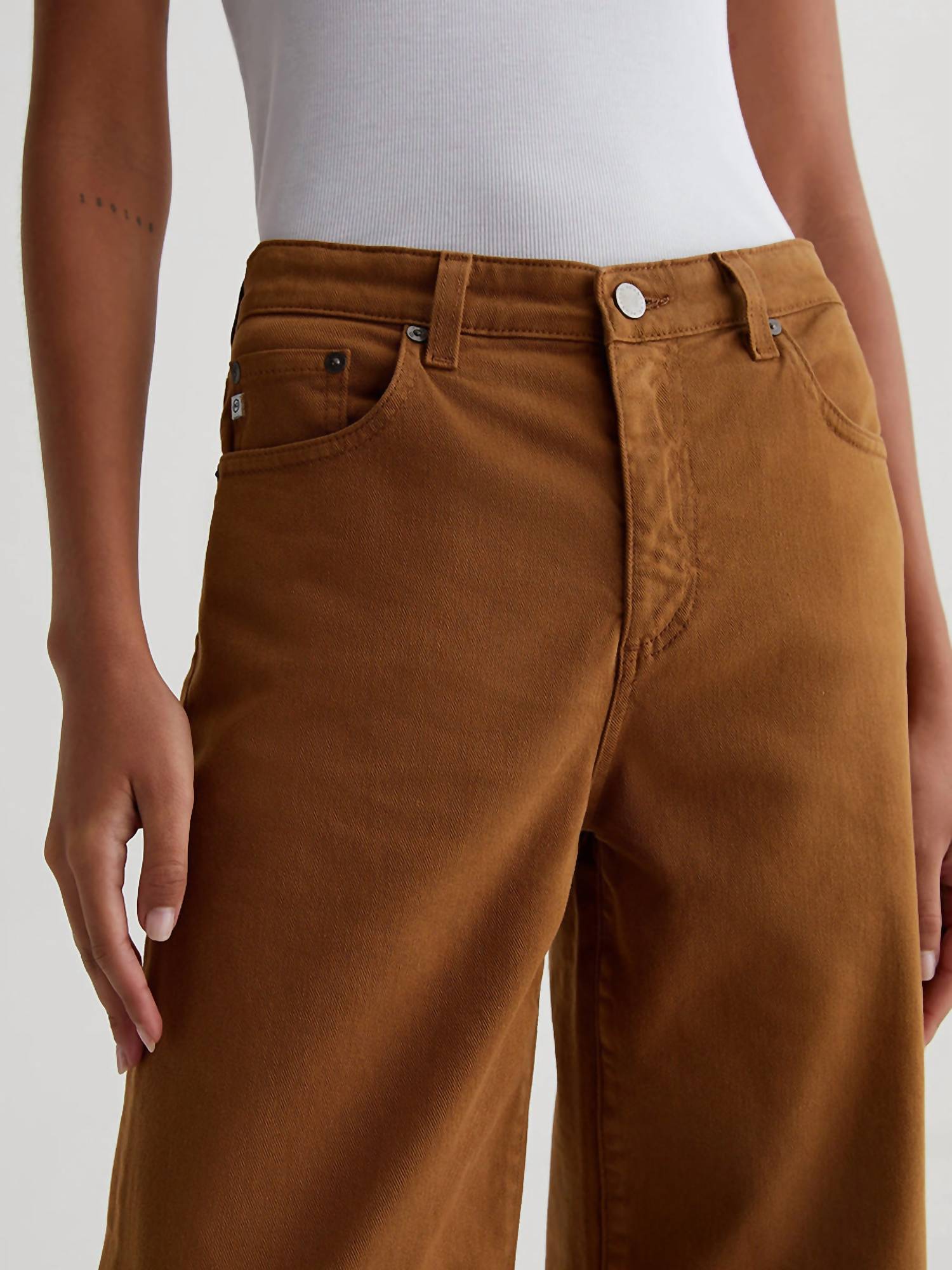 Saige Wide Leg Crop Jeans