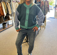 Tribal - Heathered Button-front Cardigan