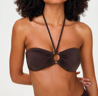 Heidi Klein - Women's Coco Palm Ring Bandeau Top