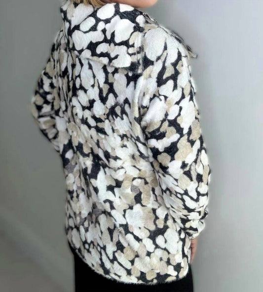 Ethyl - Soft Shawl Neck Sweater