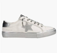Vintage Havana - Women's Glitter Stripe Platform Sneaker