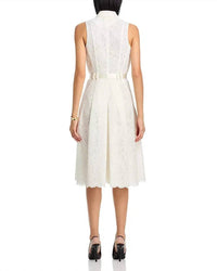 L'Agence - Kylo Poplin Shirt Midi Dress