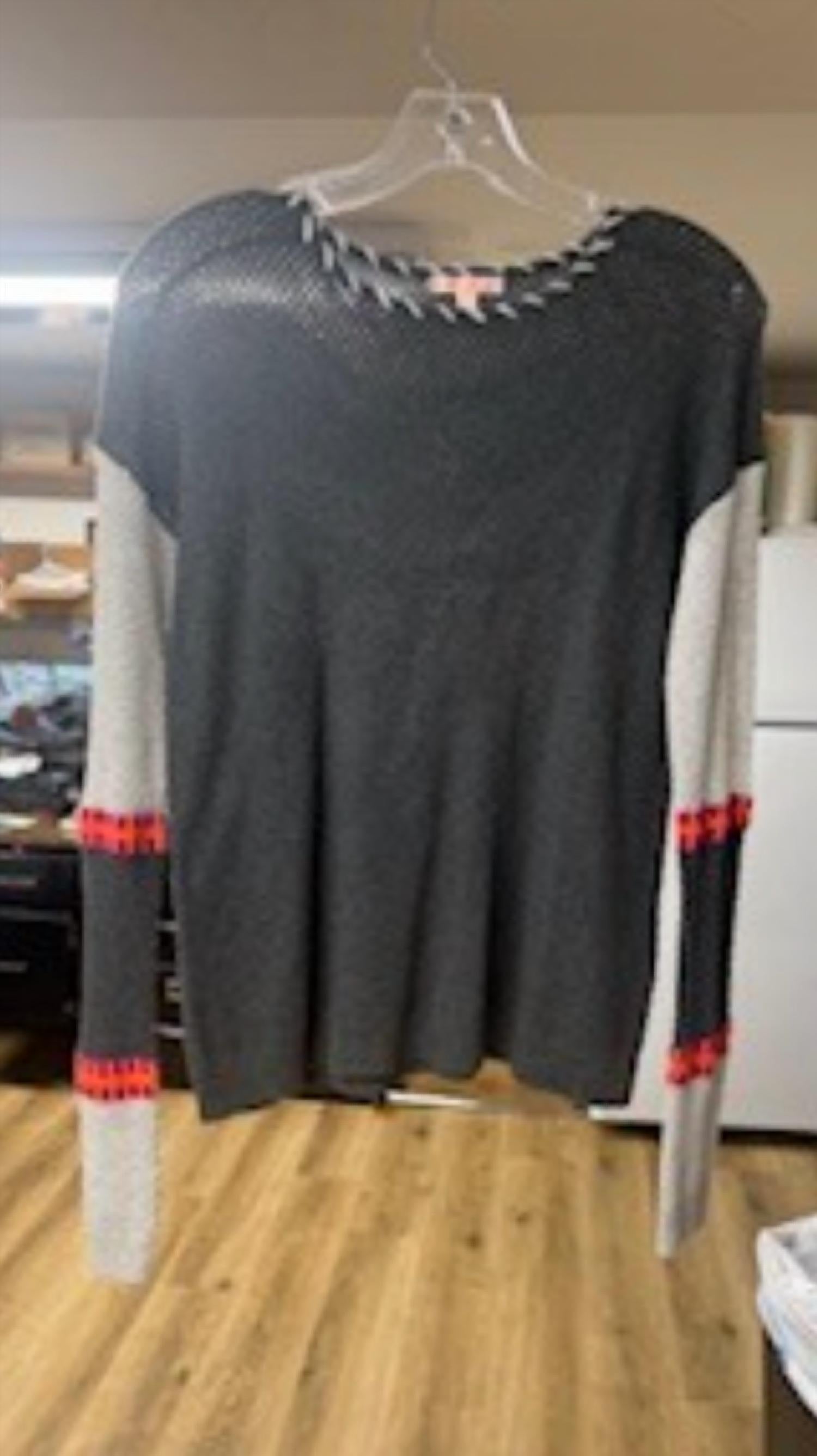 Lisa Todd - Women's Cross Stitch Waffle Sweater