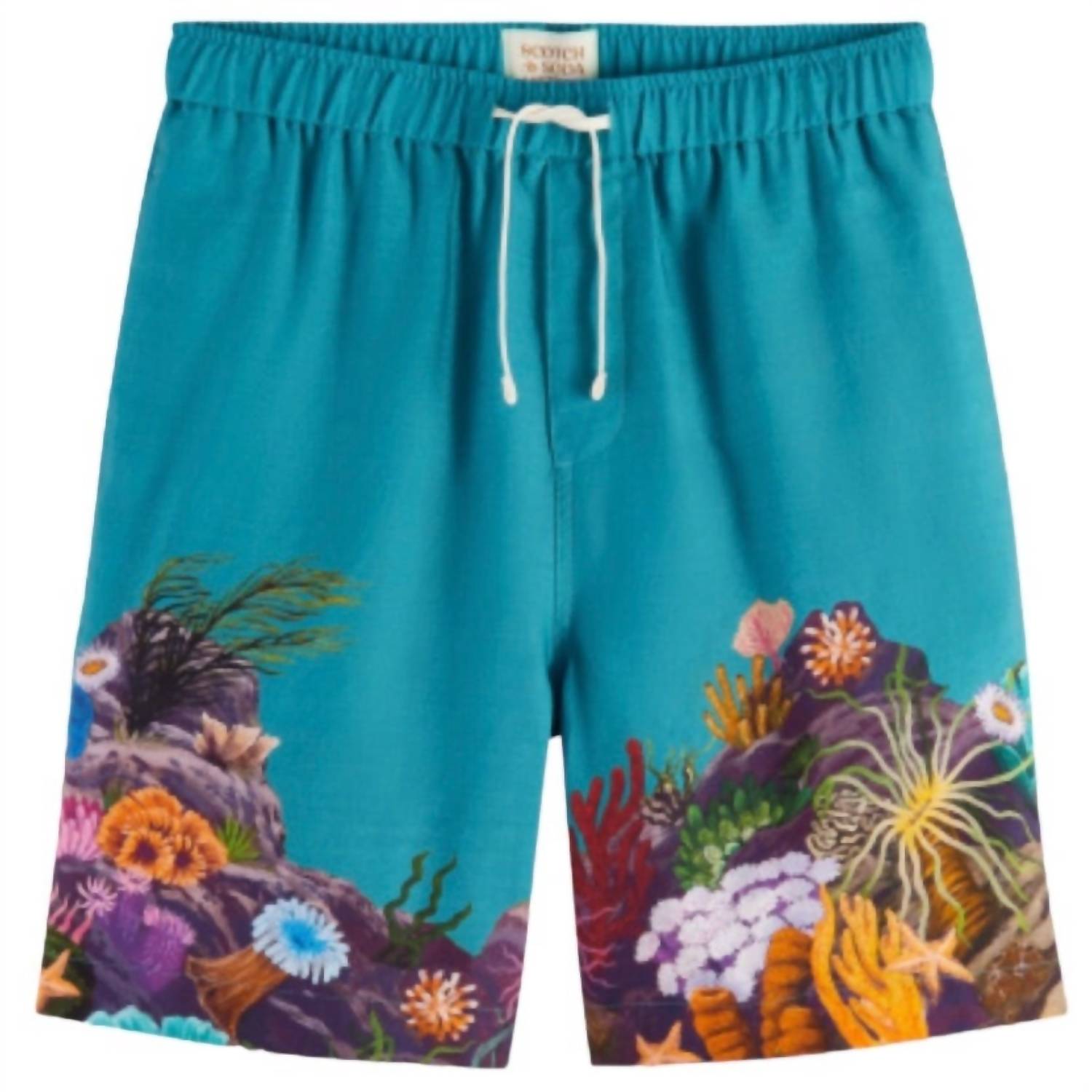 Scotch & Soda - Seasonal Placement Printed Bermuda Shorts
