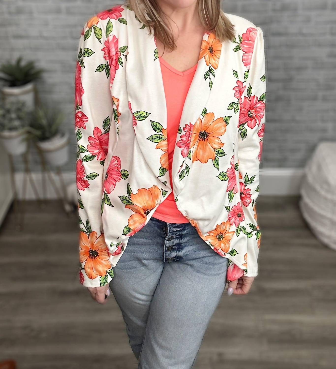 Heimish Usa - Stretchy Figure Flattering Blazer