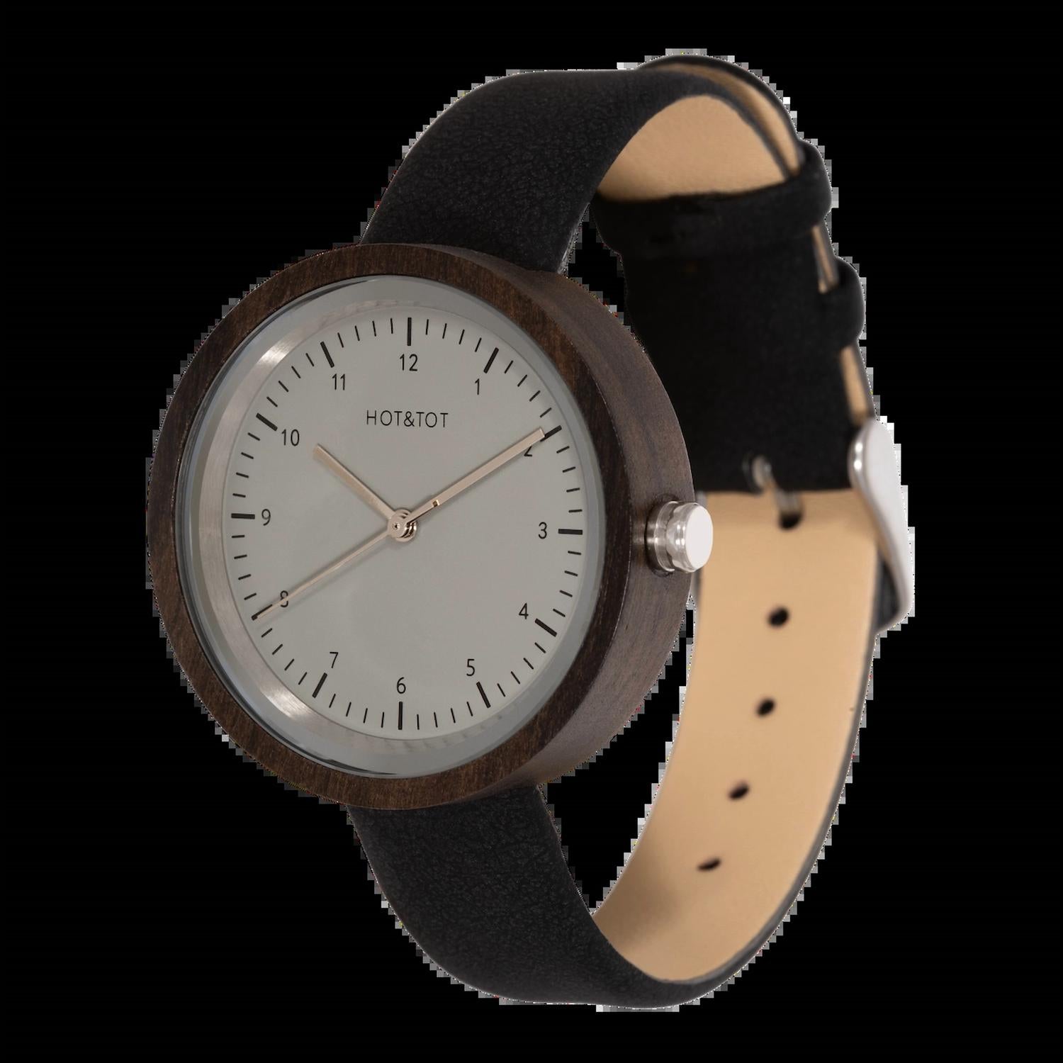 Hot&Tot - Women's Sofia Sustainable Wood Vegan Band Watch