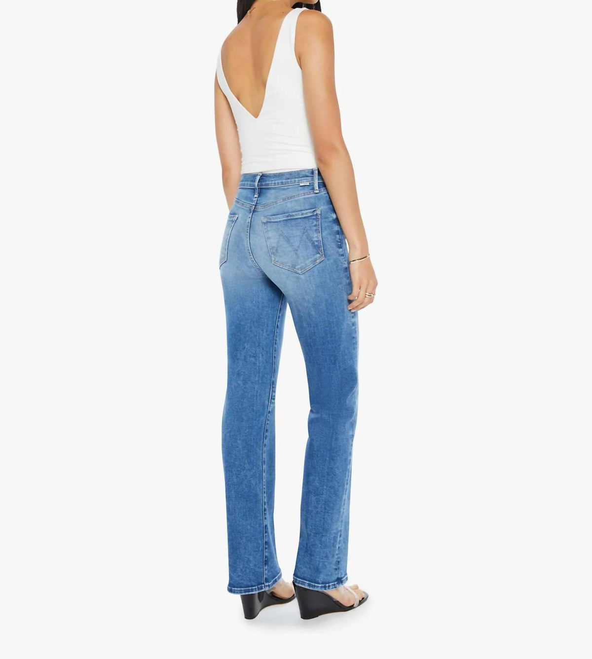 Mother - The Kick It High-rise Straight Leg Jean