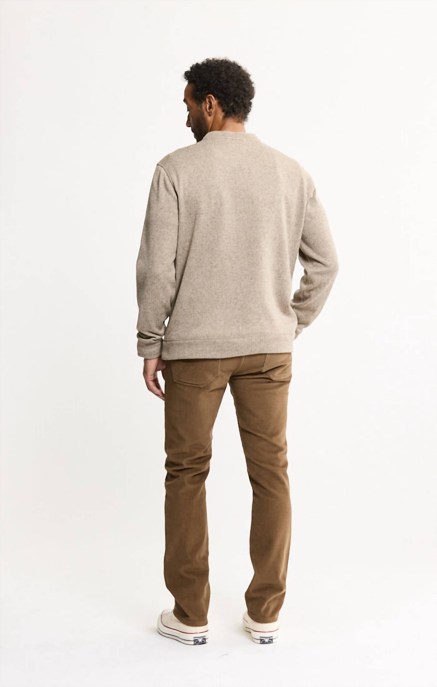 Jachs New York - Stretch Fleece Crewneck Sweater
