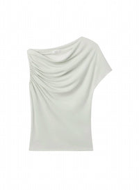 A.L.C. - Draped One-shoulder Tee