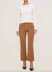 DL1961 - Women's Bridget Crop Jeans in teakwood corduroy - women's jeans