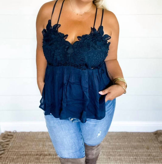 Blakeley - Lace Babydoll Swing Tank Top