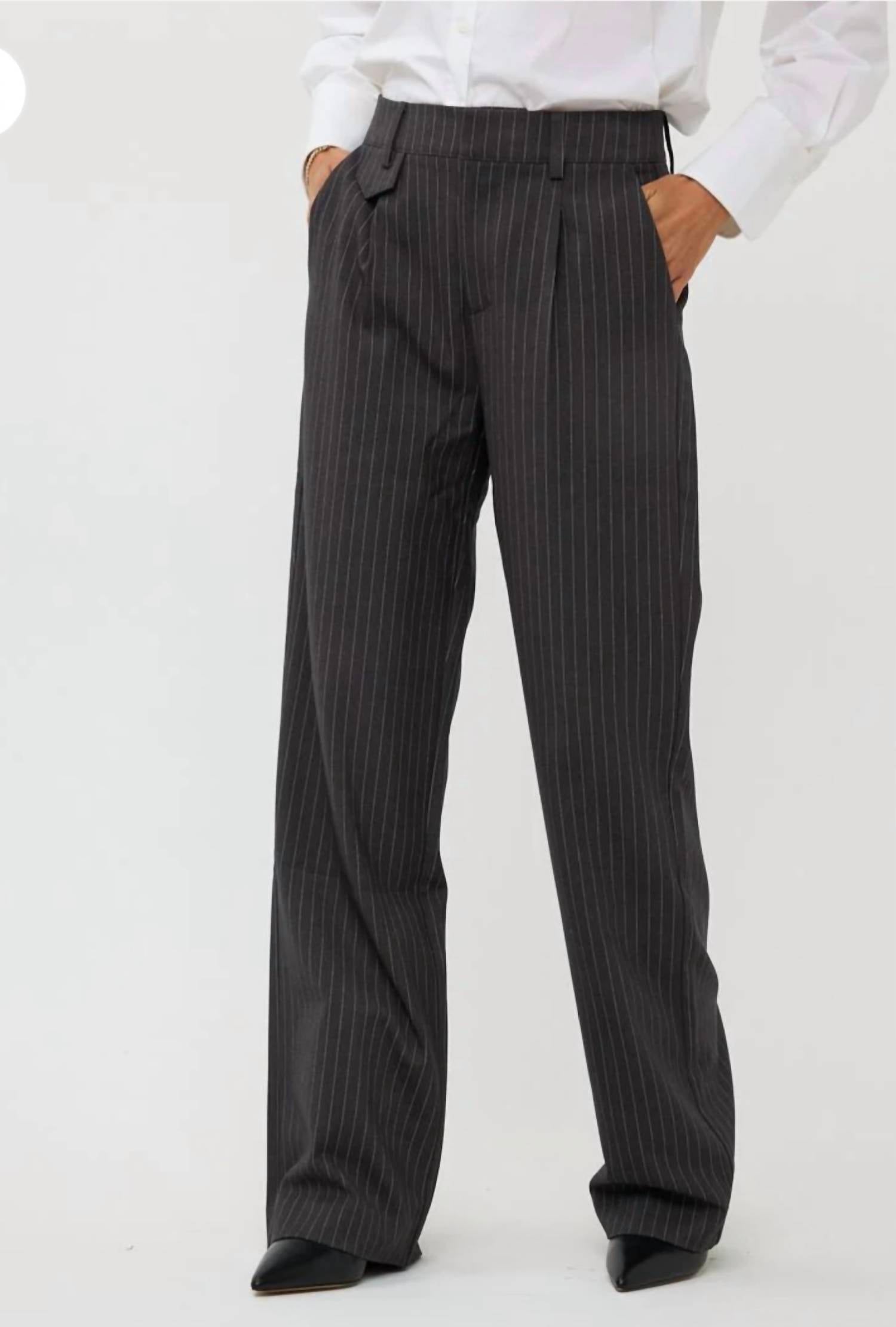 Esqualo - Pinstripe trousers