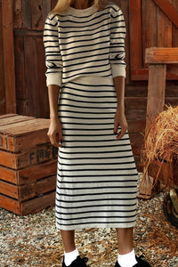Fashionworks - Women's Monroe Stripe Set