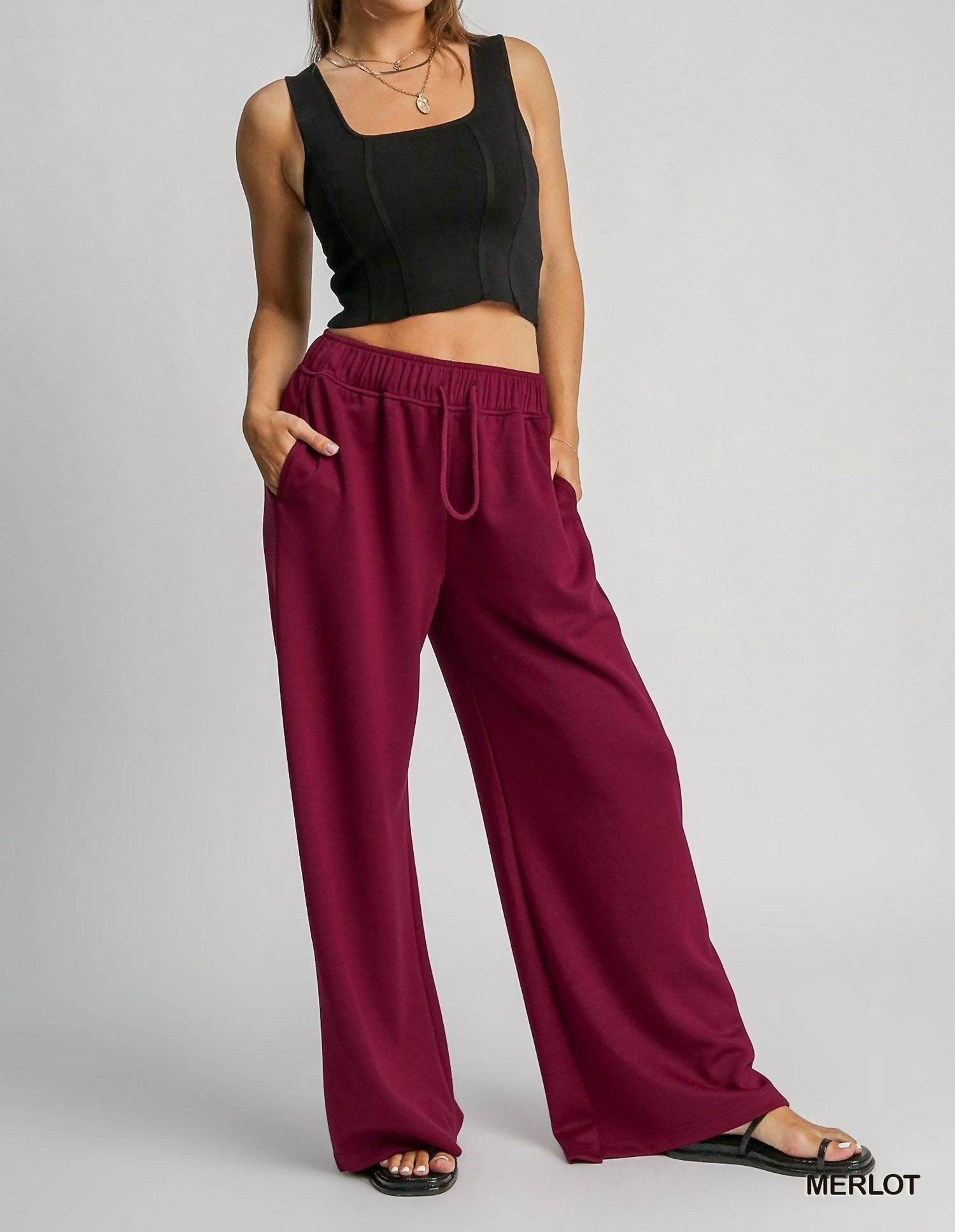 Umgee - Neoknit Pull-on Sweatpants