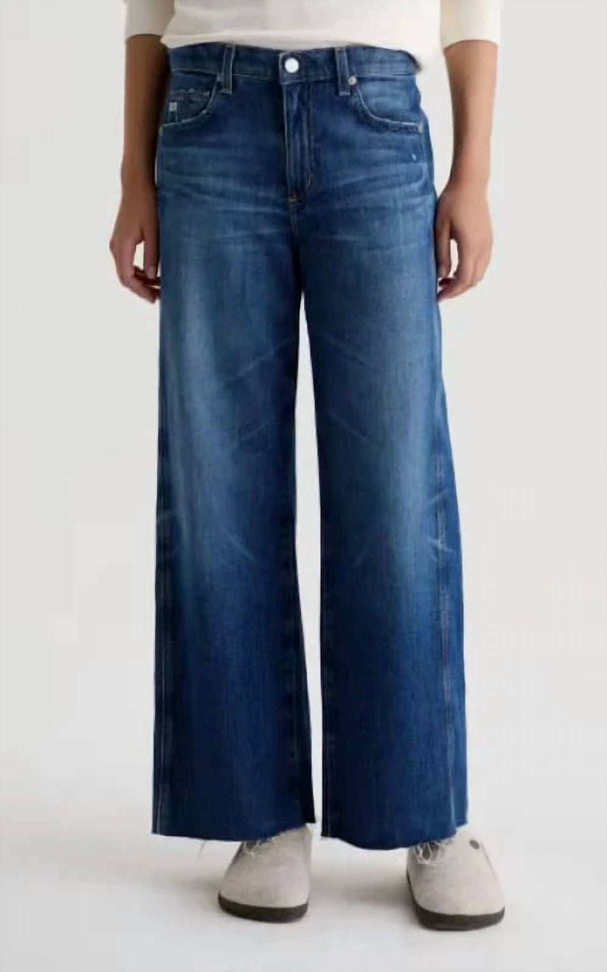 Ag Jeans - Saige Wide Leg Crop Jean