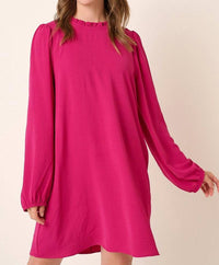Mittoshop - Charli Long Sleeve Ruffle Dress