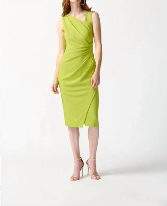 Joseph Ribkoff - Asymetrical Sleeveless Sheath Dress