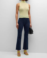 Frame - Jetset Crop Mini Boot Cut Jeans