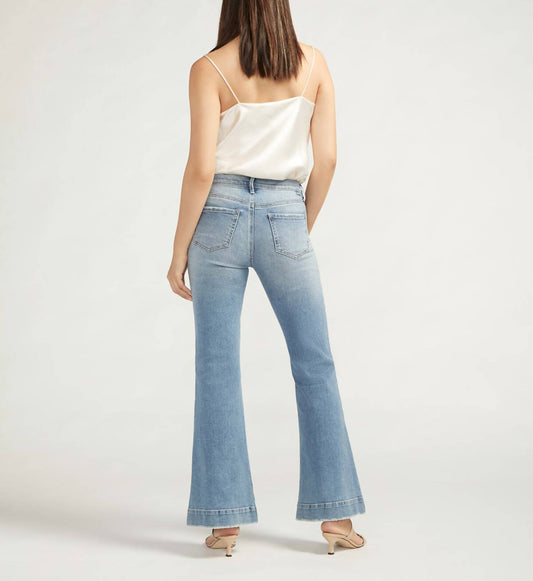 Jag - Kait Mid Rise Flare Leg Jean