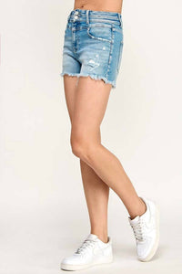 Petra153 - Medina High Rise Yoke Detailing Shorts