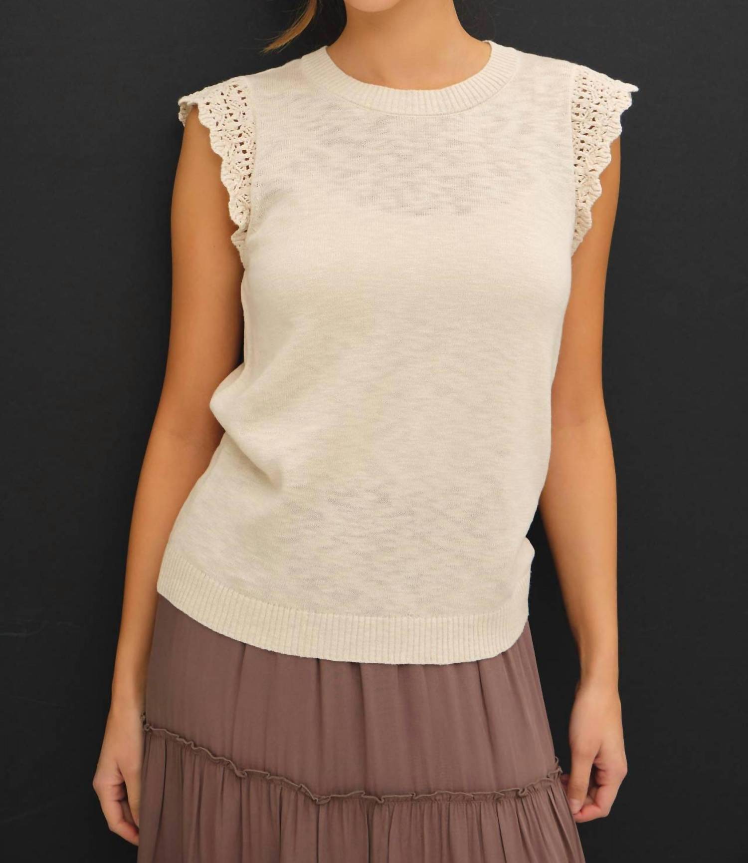 Be Cool - Clara Ruffle Sleeve Top