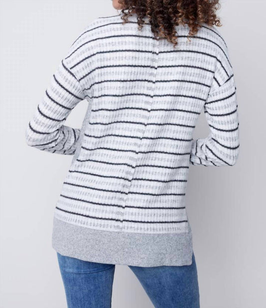 Charlie B - Casper Crewneck Sweater - Plus