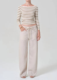 Citizens Of Humanity - Brynn Drawstring Linen Trousers