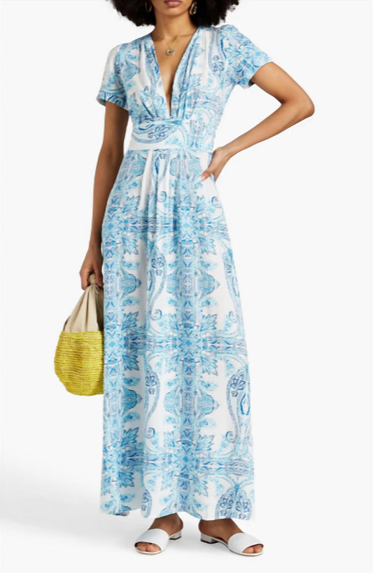 Melissa Odabash - Petunia Paisley-print Voile Maxi Dress