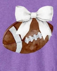 Ali Dee Wholesale - Women's Gameday Bow Football Shirt
