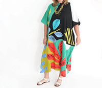 Sylca Designs - Bali Forest Kaftan Dress