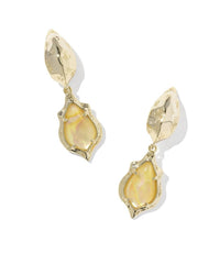 Kendra Scott - Women's Adriana Scallop Frame Huggie Earrings