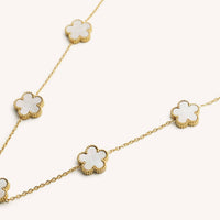 Nikki Smith Designs Women's Shell Flora Choker in gold - women's jewelry - alternate view