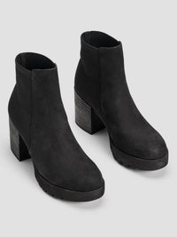 Eileen Fisher - Women's Farrah Leather Tumbled Nubuck Bootie