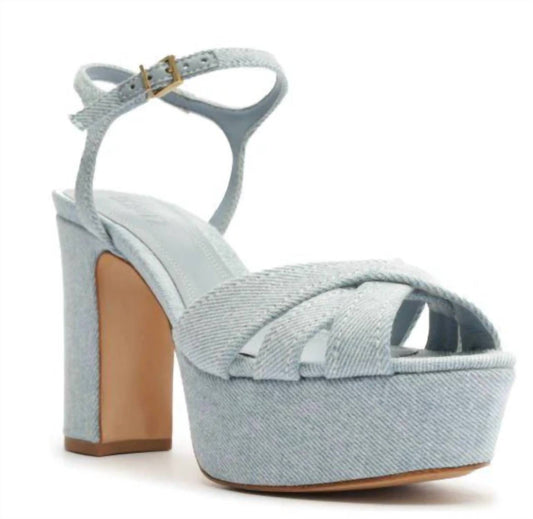 Schutz - Women's Keefa Jeans Platform Sandal