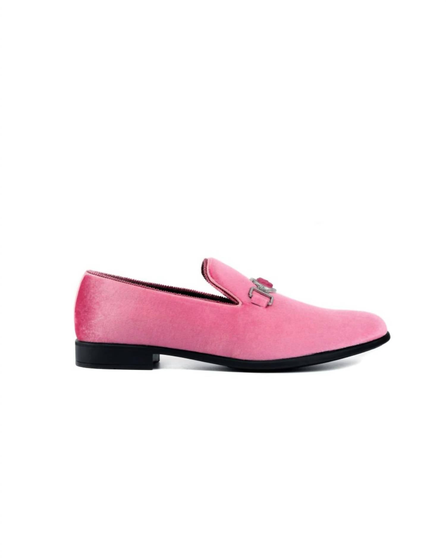 Amali - Men's Antonio Velvet Loafers