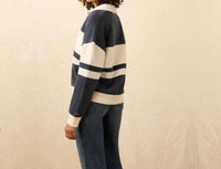 Faherty - High Standard Fleece Rugby Sweatshirt