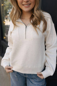 Thread & Supply - Serenity Quarter Zip Top