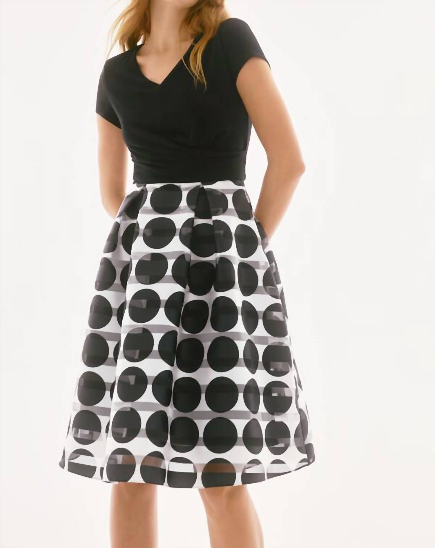 Joseph Ribkoff - Women's Polka Dot Dress