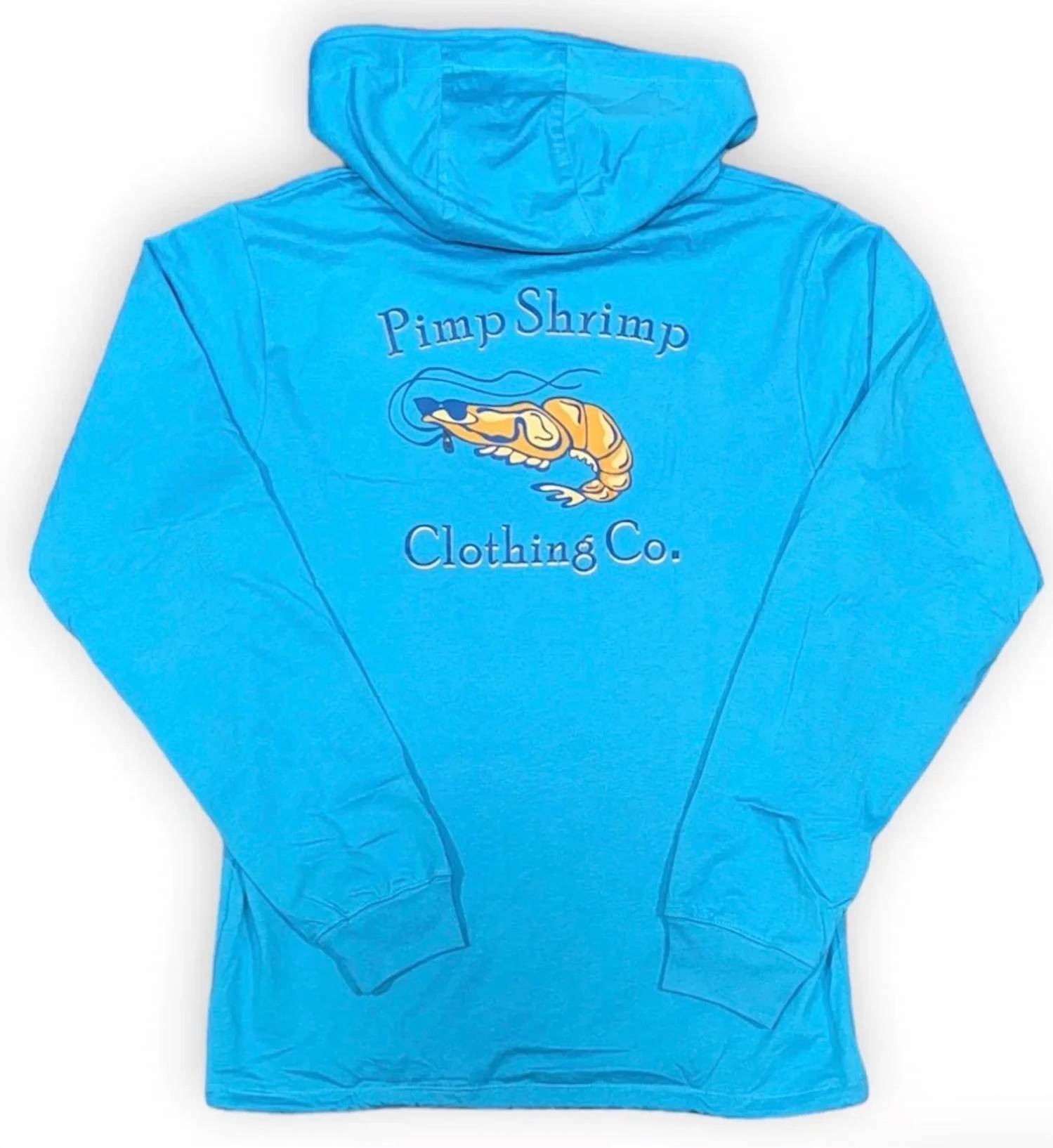Pimp Shrimp Clothing - Unisex - Comfort Lined T-shirt Hoodie